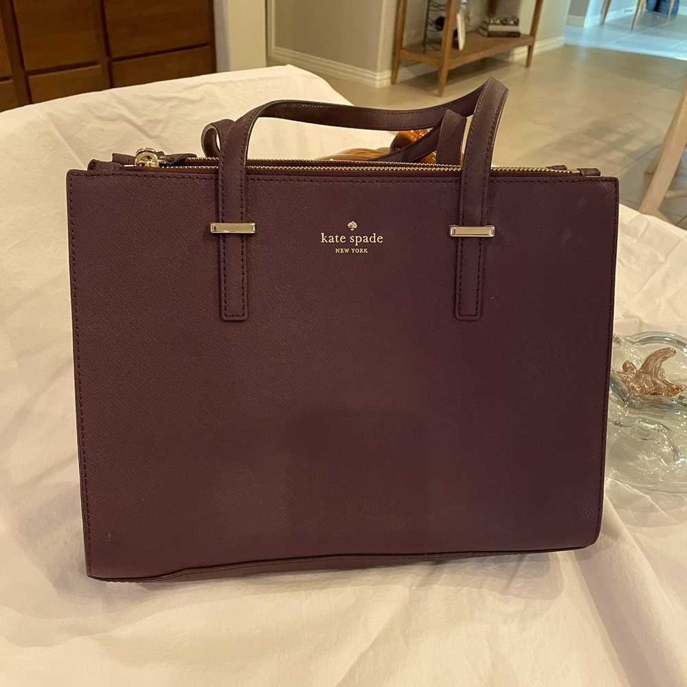 Kate Spade plum handbag